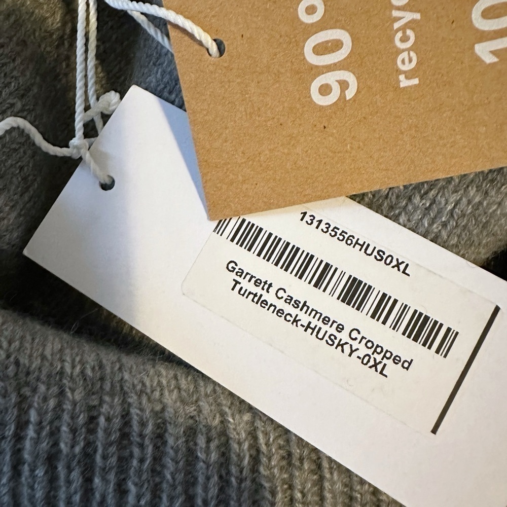 Reformation Garret Cashmere Cropped Turtleneck Sweater - Picture 5 of 6